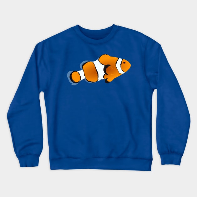 Clownfish Ocellaris Crewneck Sweatshirt by stargatedalek